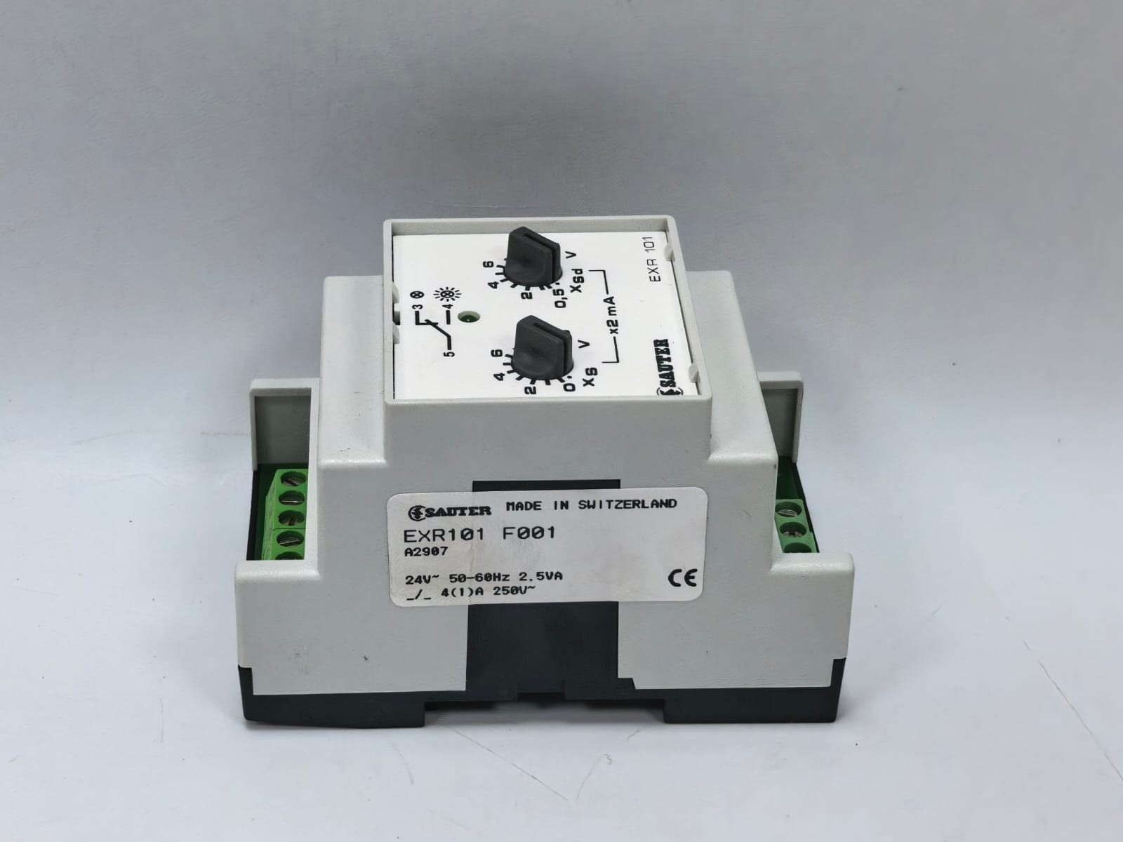 SAUTER EXR101 F001 SAUTER EXR101 F001 FLEXOTRON 2000 ELECTRONIC SWITCHING UNIT 5