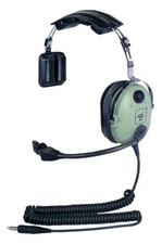 David Clark Unmanned Aerial Vehicle (UAV) Headset U-174/U Plug 40523G-01 