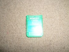 Sony PlayStation PS1 PSOne Memory Card