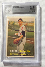 Rocky Colavito 1957 Topps Rookie grade 3.5or Very Good By Beckett