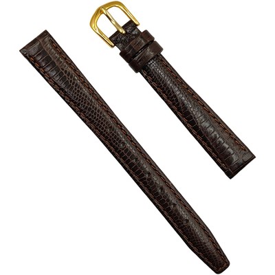 DAVIS -  12 MM - GENUINE LEATHER WATCH STRAP - NOS BAND - NEW OLD STOCK BRACELET