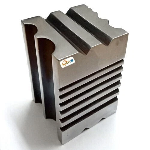 Steel Dapping Block 2x2x3" Jewelers Doming Groove Line Jewelry Tool For Jewelry - Image 4 of 4