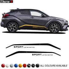 For Toyota C-HR CHR 2018-2023 Vinyl Sticker Car Door Body Moldiing Trim Decal