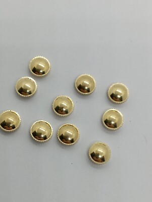 VINTAGE NEW NOS Swiss France Gold Plated Crown KS mens Size Watch 10pcs. Lamine