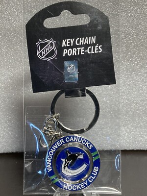 Vancouver Canucks Spinner Key Chain Official Licensed
