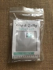 Zestaw etykiet Keep it quilty