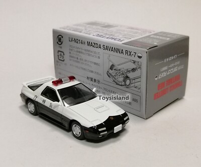 Tomica Limited Vintage NEO LV-N214a MAZDA SAVANNA RX-7 Police Car