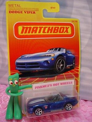 DODGE VIPER #11/12  blue; white stripes 2020 Matchbox RETRO TARGET Exclusive