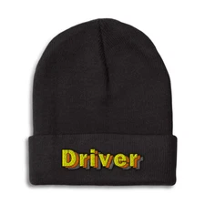Beanies for Men Driver Winter Hats for Women Acrylic Skull Cap 1 Size