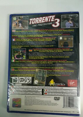 Jeu Torrente 3 The Protector - PlayStation 2 PS2 - Neuf Et Scellé Sous Film