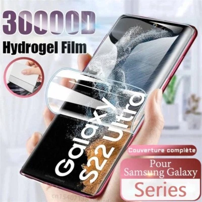 Film Hydrogel Protection Samsung Galaxy S26 S25 S24 S23 S22 S21 S20 + Ultra FE - Photo 1/4