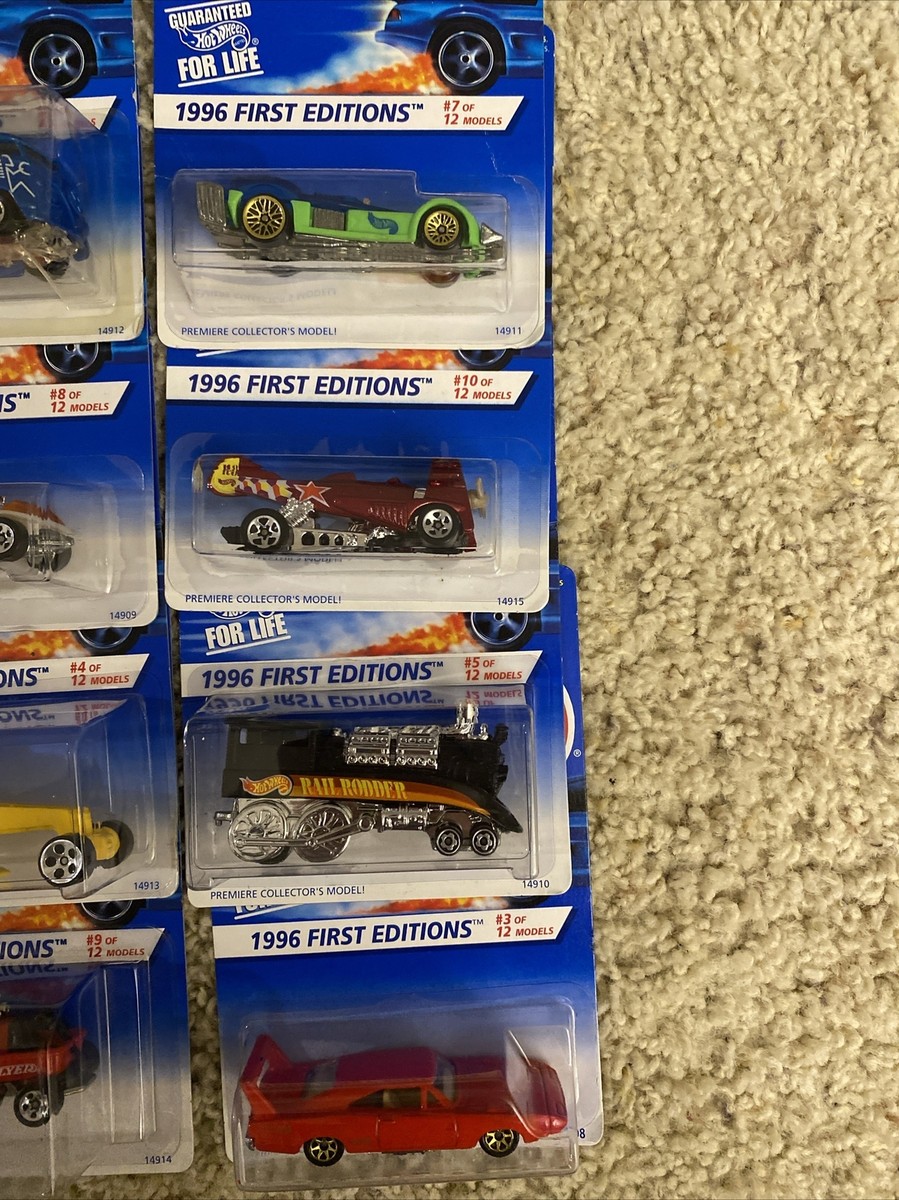 HOT WHEELS 1996 FIRST EDITIONS SERIES Lot of 11 cars | eBay