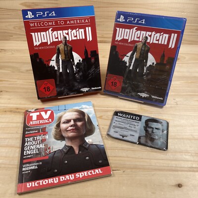 FSK18 Sony PS4 Spiel   Wolfenstein II: The New Colossus - Welcome to Amerika#M49