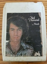 Vintage 8 Track Neil Diamond UNI Moods 8-93136 '72