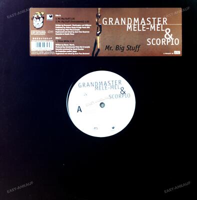 Grandmaster Mele-Mel & Scorpio - Mr. Big Stuff Maxi (VG+) '