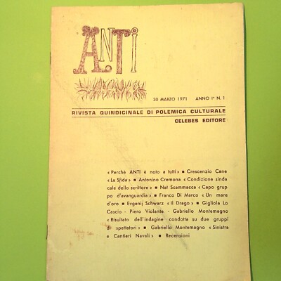 ANTI MÄRZ 1971 NR.1