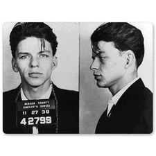 Frank Sinatra Arrested Police Mugshot 1938 Car Vinyl Sticker - SELECT SIZE