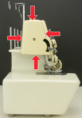 Toyota 3 & 4 Thread Overlock Sewing Machine Serger 6600