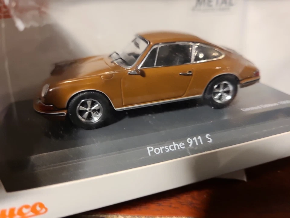 Porsche 911 S SCHUCO MARRON LIMITED EDITION 1/43 - Photo 2/4