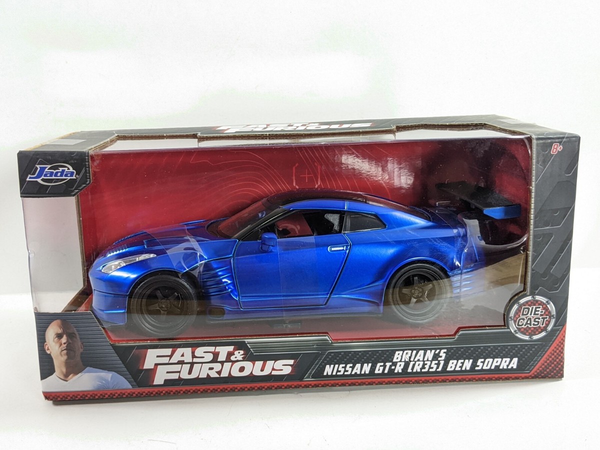JADA Fast and Furious 9 Brian's Nissan GT-R R35 Ben Sopra