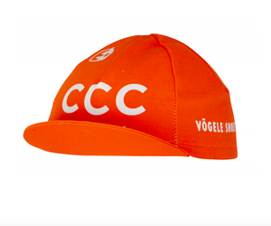 cycling cap orange
