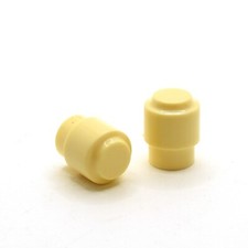 Set of 2 Metric Tele Barrel Switch Tip 3.5mm - Cream