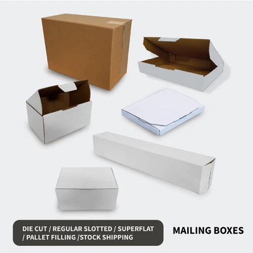 Mailing Box Cardboard Shipping Packing Mailer Parcel Boxes Small Medium Large