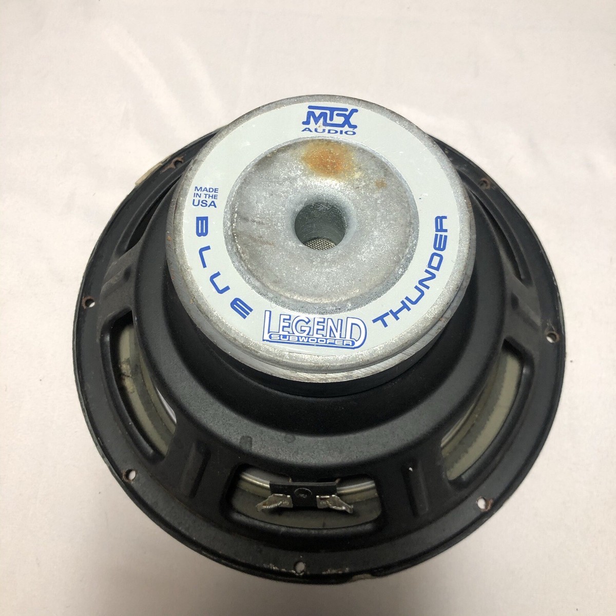 MTX Blue Thunder LEGEND 10” OLD SCHOOL SUB 500 Watt Tested Working