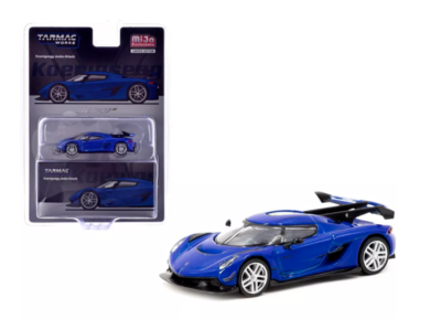 Tesseron コレクション Tarmac Works 1:64 Koenigsegg Jesko Attack Blue Metallic 