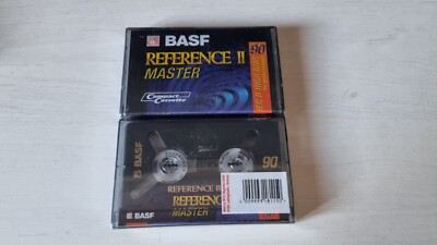 BASF Reference Master Audio Cassette.Professional Tape. 90 Min.2 Pieces