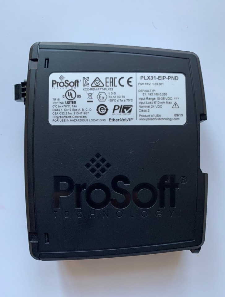 ProSoft EtherNet/IP to PROFINET IO Device Gateway (PLX31-EIP-PND) | eBay