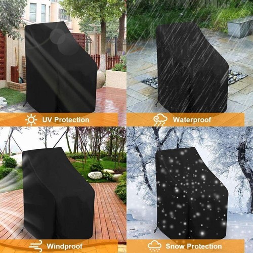 Heavy Duty Patio Chair Cover Waterproof Outdoor Garden Lawn Furniture Protector - Picture 6 of 11