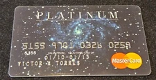 HSBC BANK, NEVADA Platinum Mastercard Charge Card ~ Exp 2013 ~ cc2400