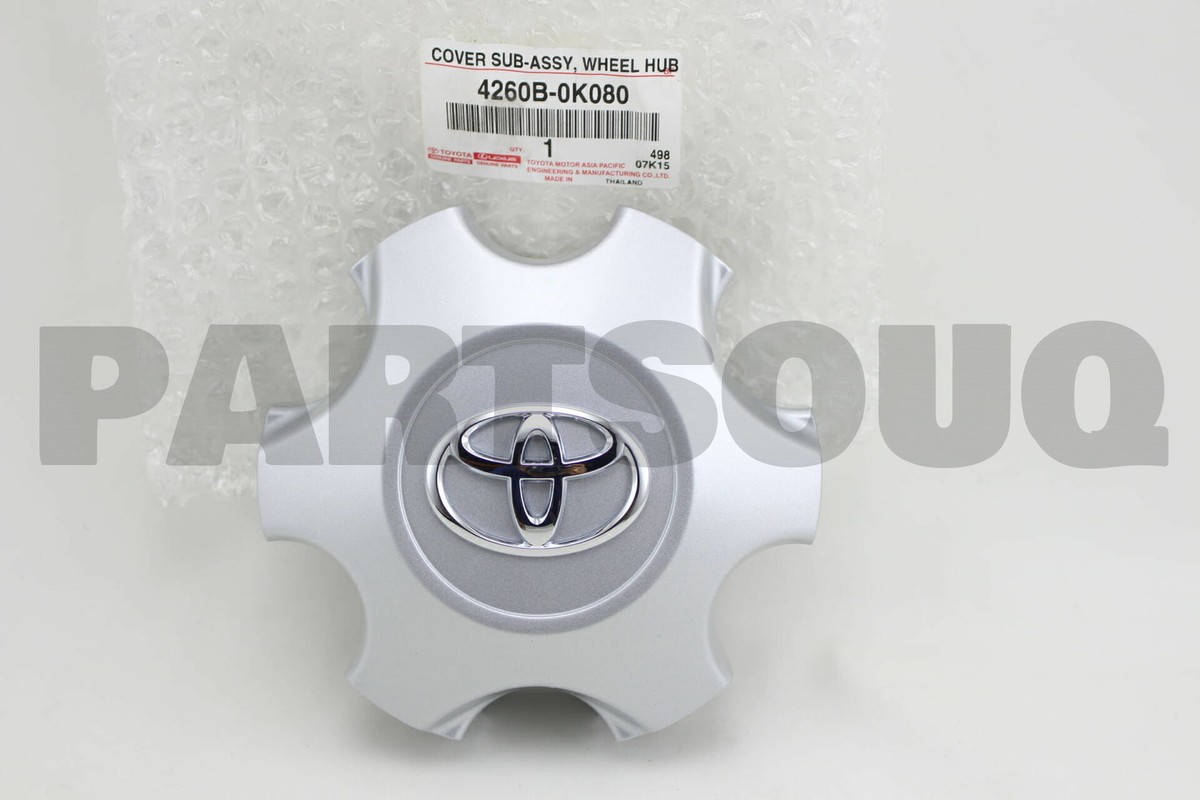 4260B0K080 Genuine Toyota ORNAMENT SUB-ASSY, WHEEL HUB 4260B