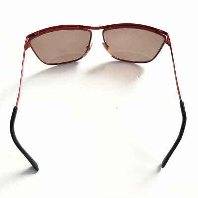 Vintage 80s Red Girard French Sunglasses | eBay