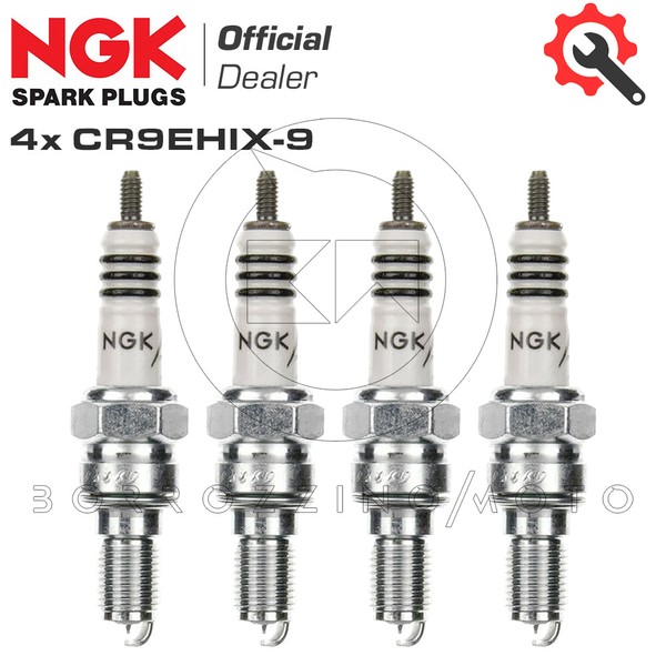4 Kerzen NGK Iridium CR9EHIX-9 Honda CBR F 600 2011-image