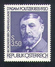 Austria 1985 Politzer/Ears/Sound/Hearing/Deaf/Medical/Health/People 1v (n34896)