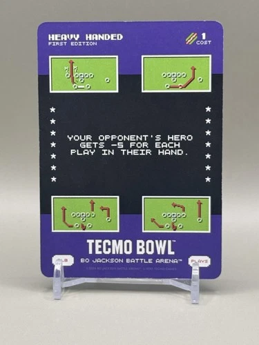 PL8 HEAVY HANDED 2026 Bo Jackson Battle Arena Tecmo Bowl SSP 1 HD Play