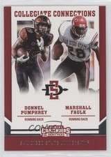 2017 Panini Contenders Draft Picks Donnel Pumphrey Marshall Faulk #8 HOF 0l1