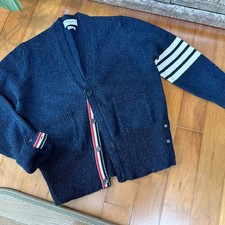 Thom Browne Settland 4-Bar Cardigan 4 Size