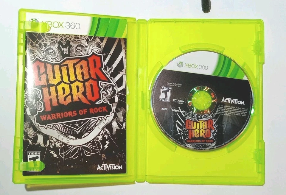 Guitar Hero Xbox 360 - Edición Warriors of Rock - Paquete de mando y juego Foto 3 de 4