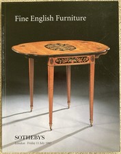 Sotheby’s Fine English Furniture Auction Catalogue, London, 11 July 1997