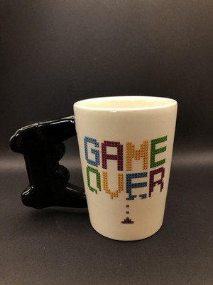 Puckator SMUG119 Controller Tasse ''Game Over'' Keramik