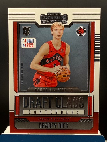 Gradey Dick #7 2023 Panini Contenders Draft Class card