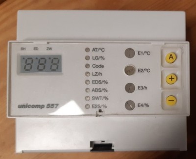 Aufladesteuerung Aufladeautomat Unicomp 557 Steuergerät Heizung Nachtspeicher