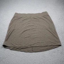 Duluth Trading Skirt Womens XL Brown Mini Workwear