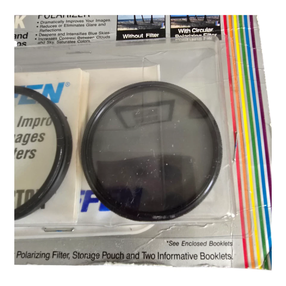 Tiffen Photo Twin Pack ~ UV Protection & Circular Polarizing Filters (55mm) - Image 3 of 4