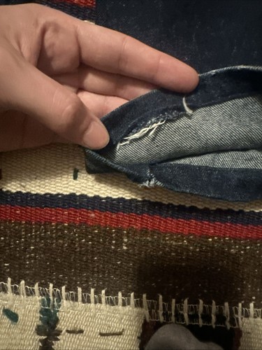 Jeans Y2K Platinum Fubu Muhammad Ali blu denim 50x31 - Foto 11 di 11