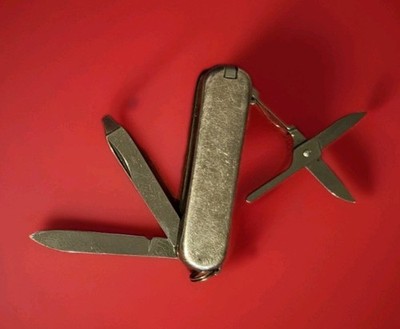 Tiffany 925 Sterling Silver & 750 18k GOLD Victorinox Swiss Army