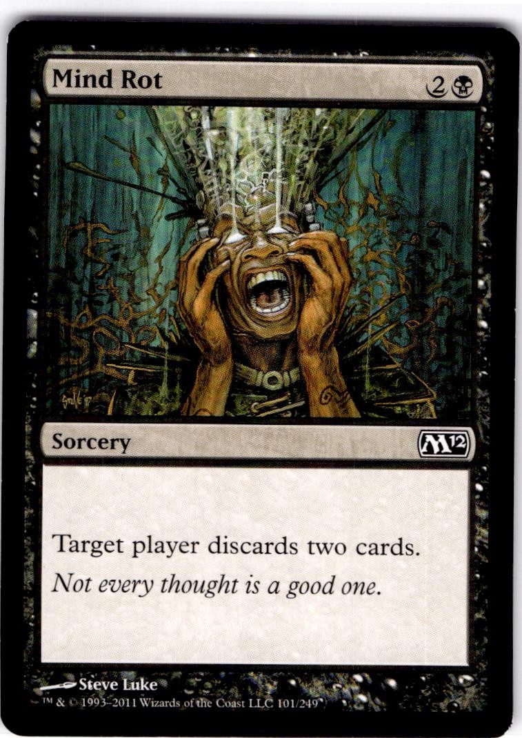 MTG Mind Rot Magic 2012 (M12) Common #101